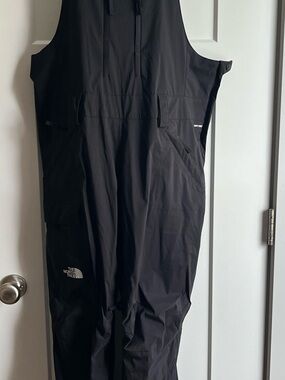 The North Face Black Waterproof Bib Jumpsuit